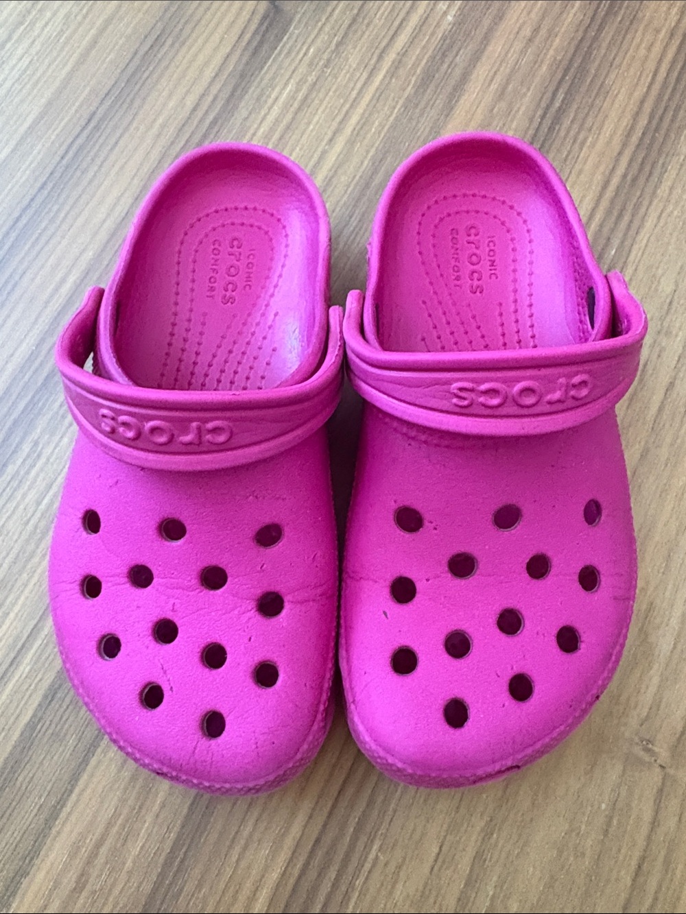 Crocs Clogs Pink Kids Size C 13
